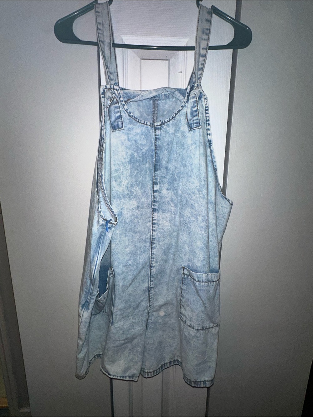SHEIN Lightwash Romper